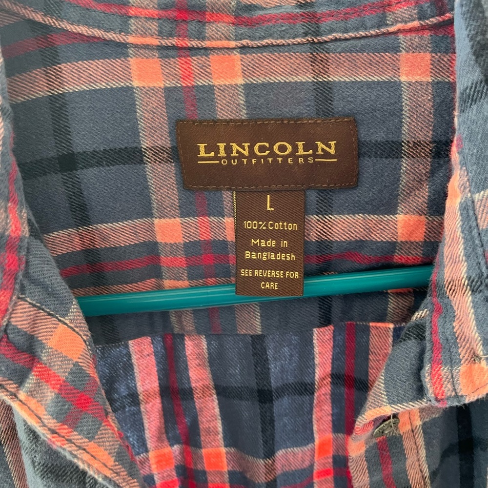 Lincoln Outfitters Flannel Shirt